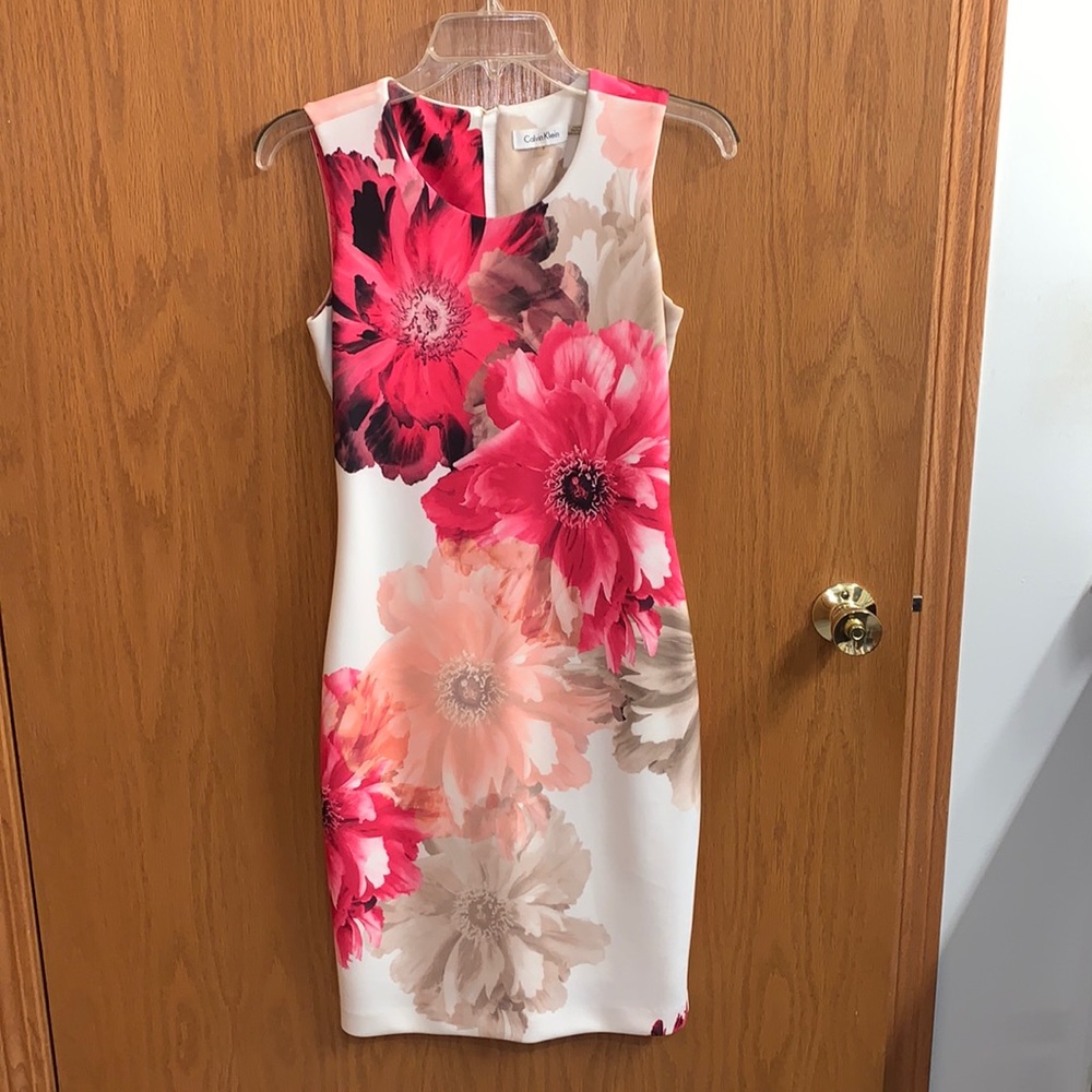 Calvin Klein Flower Dress